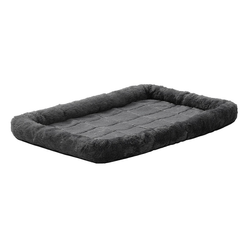 Mid West, Quiet Time, Bolster Bed, Synthetic Sheepskin - Gray image number null