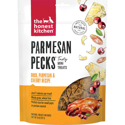 The Honest Kitchen, Parmesan Pecks, Duck & Cherry - Dog Treat