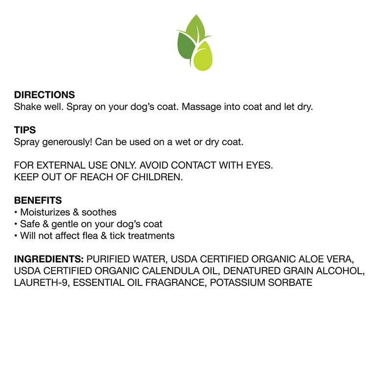 Pure and Natural Pet, Between Bath Freshener Lavender - 8 oz image number null