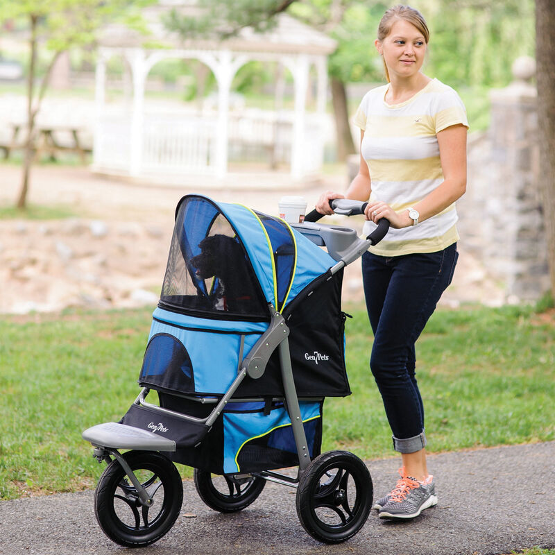 Gen7Pets, G7 Jogger Pet Stroller - Trailblazer Blue image number null