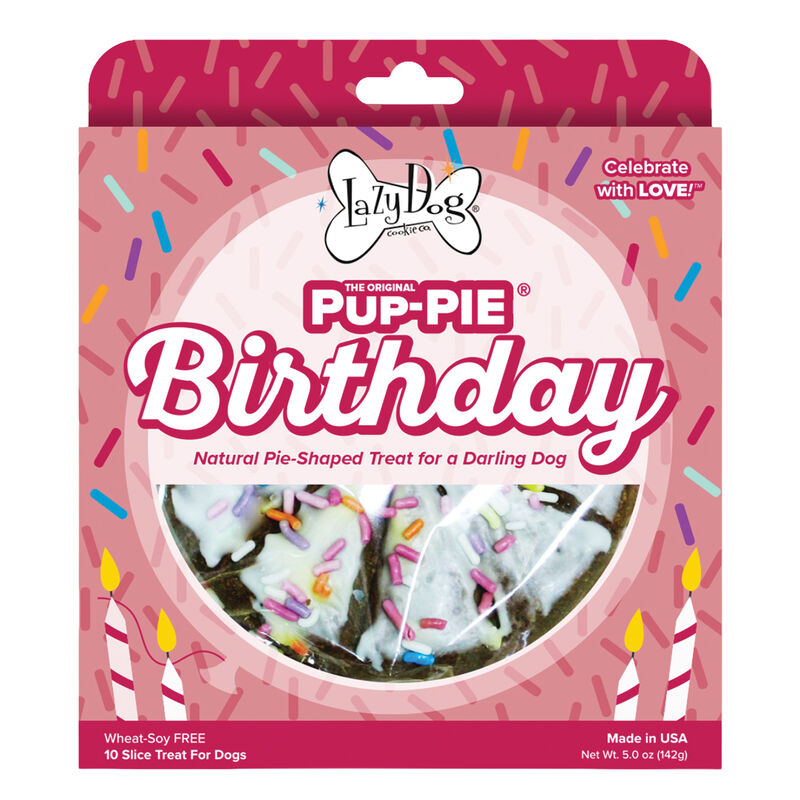 The Lazy Dog Cookie Co., PUP-PIE, Happy Birthday for a Darling Girl - 142 g image number null