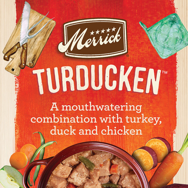 Merrick, Can, Turducken - 360g - Wet Dog Food image number null