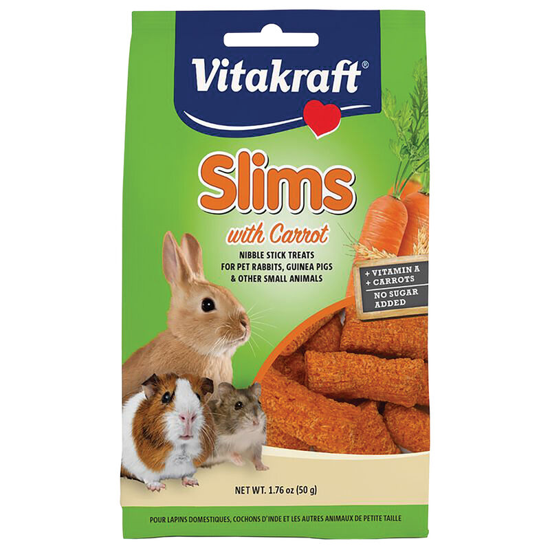 Vitakraft, Rabbit Slims with Carrot - 1.76 oz image number null