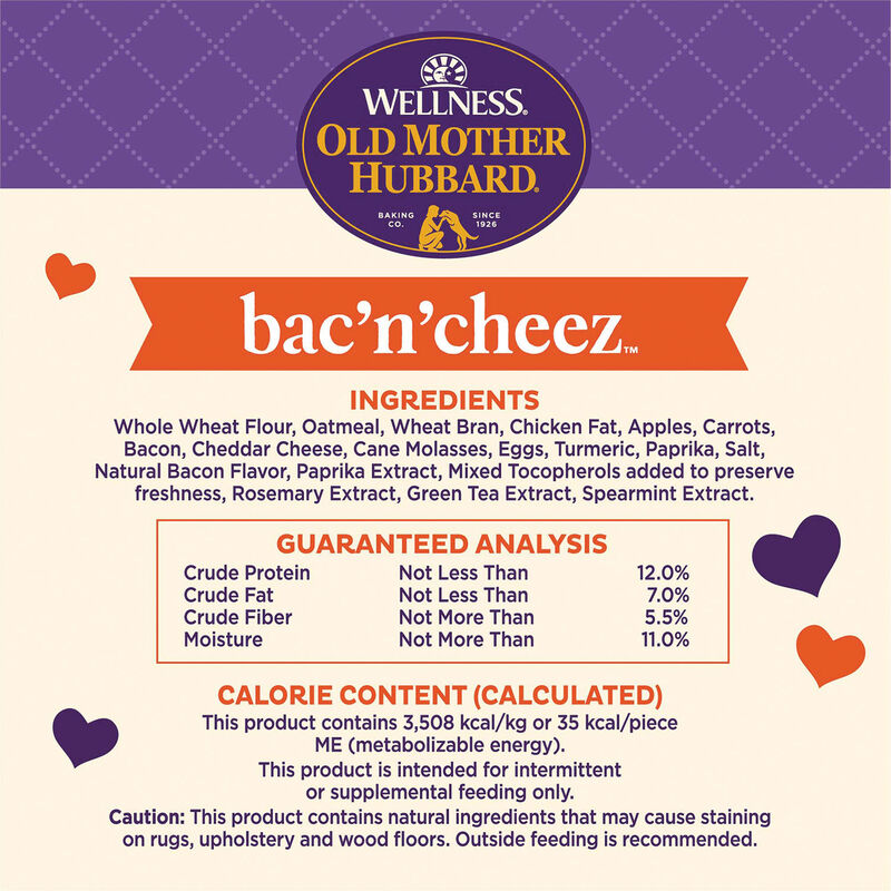 Old Mother Hubbard, Bac 'N'Cheez - Small - 20 oz image number null