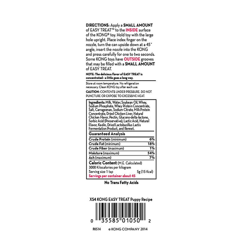 KONG, Easy Treat - Puppy - 8 oz - Dog Treat image number null
