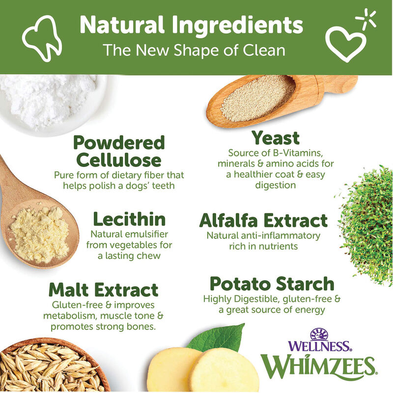 Whimzees, Dental Treat, Alligator Value Pouch - Small- 24 Pc image number null