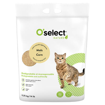 Natural Corn Clumping litter - 6.35 kg