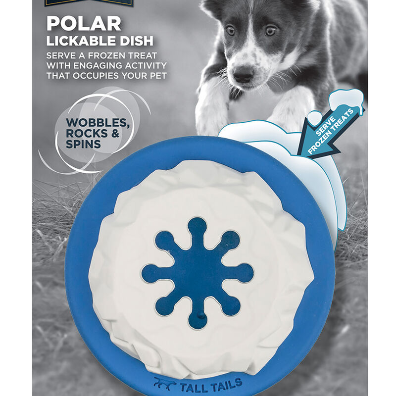 Tall Tails, Natural Rubber Polar Toy - 4" - Interactive Dog Toy image number null