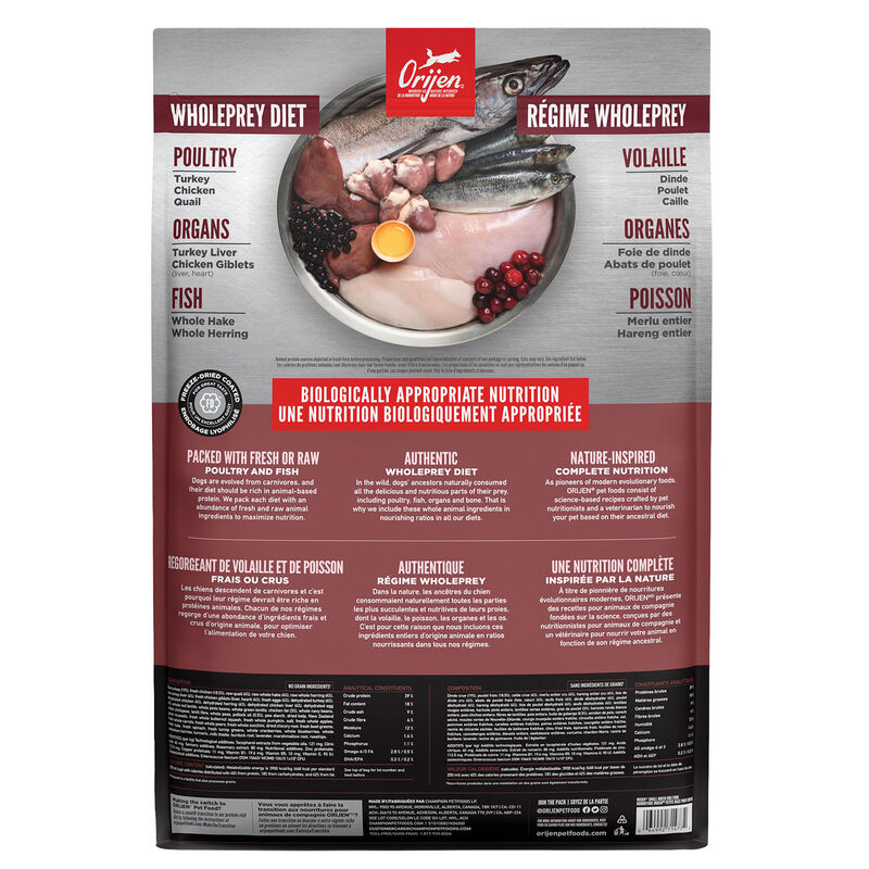 Orijen, Adult - Small Breed - Dry Dog Food image number null