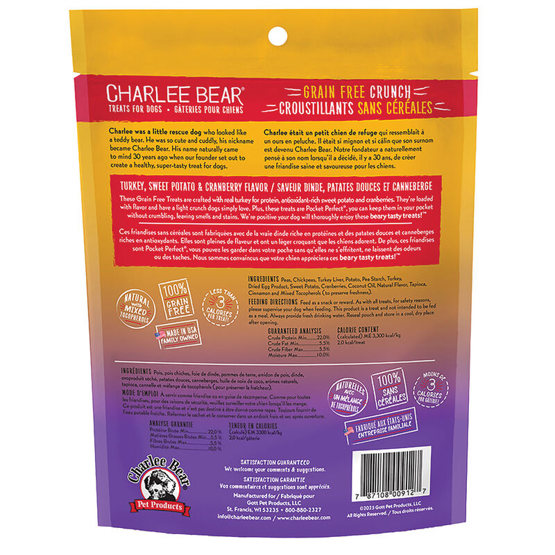 GF Crunch Treat Turkey, SP & Cranberry - 227 g image number null