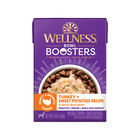 Wellness, Bowl Boosters - Hearty Toppers - Turkey & Sweet Potatoes in Bone Broth - 156 g - Wet Dog F image number null