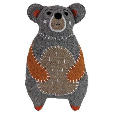 Zoom Pets, Recycled Wool Bear Plush - Dog Toy