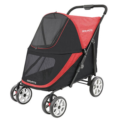 Gen7Pets, Big Dog Pet Stroller - Red