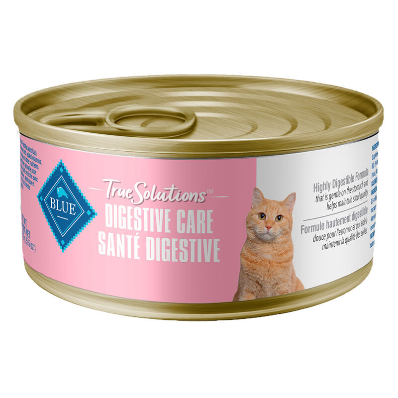 Blue Buffalo, Can, Feline Adult - True Solutions - Digestive Care - Wet Cat Food image number null