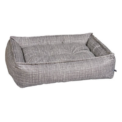 Bowsers, Sterling Lounge Bed - Soho Taupe - Plush Dog Bed