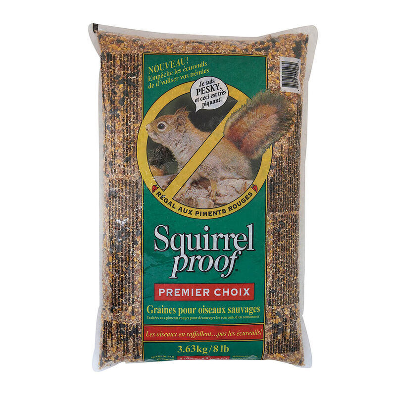 Squirrel Proof, Wild Bird Seed, Chili Treat - 3.63 kg image number null