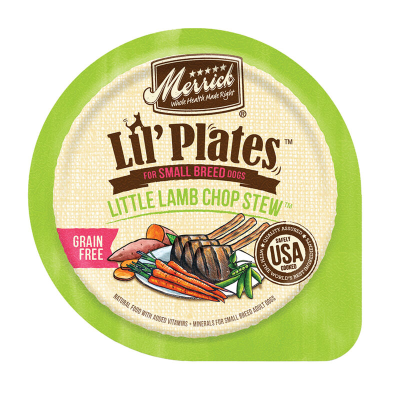 Merrick, Lil'Plates Grain Free Little Lamb Chop Stew  - 99 g - Wet Dog Food image number null