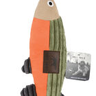 Tall Tails, Fish - Green - 12" - Plush Dog Toy image number null