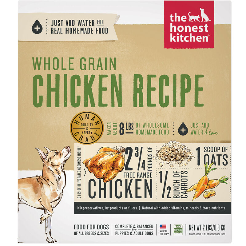 The Honest Kitchen,Whole Grain Chicken Recipe - Freeze Dried Dog Food image number null