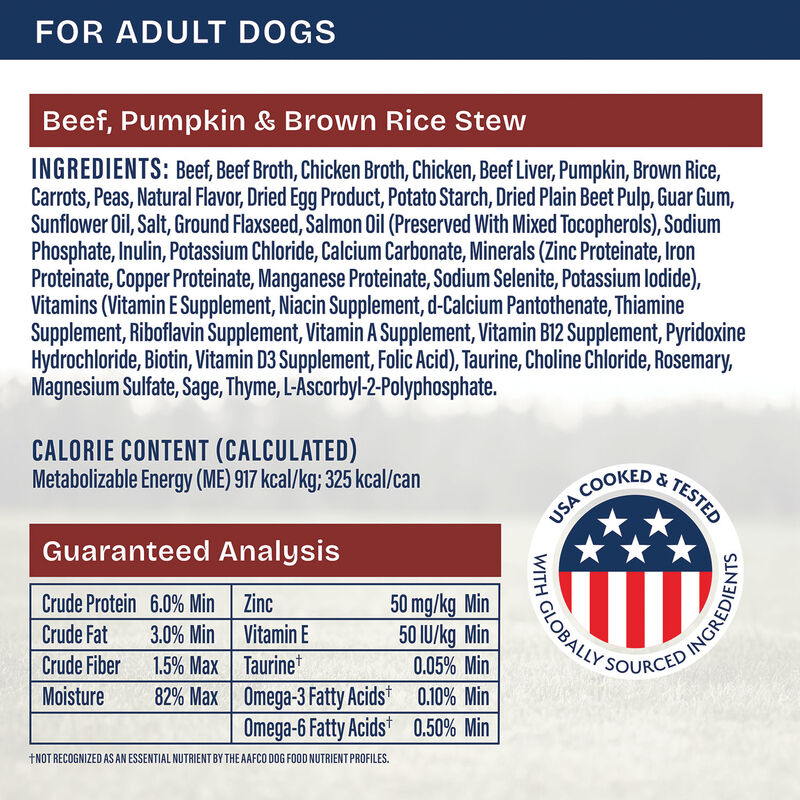 Natural Balance, Health Protection - Beef & Pumpkin Stew - Wet Dog Food image number null
