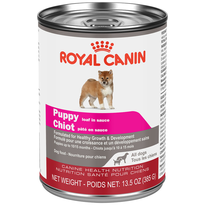 Royal Canin, Canine Health Nutrition Puppy Loaf In Sauce Canned Puppy - Wet Dog Food image number null