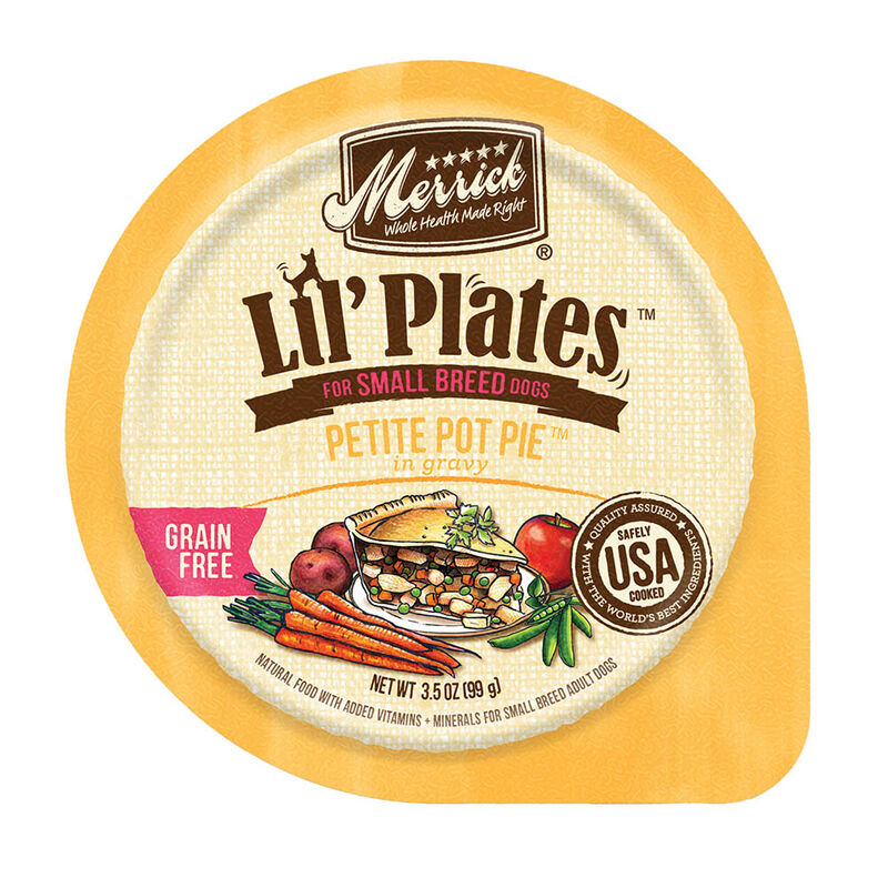 Merrick, Lil'Plates Grain Free Petite Pot Pie  - 99 g - Wet Dog Food image number null