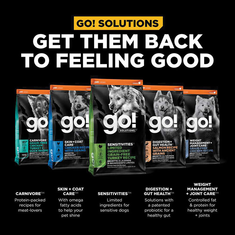 GO! SOLUTIONS, SENSITIVITIES Limited Ingredient Grain Free Turkey Recipe for dogs - Dry Dog Food image number null