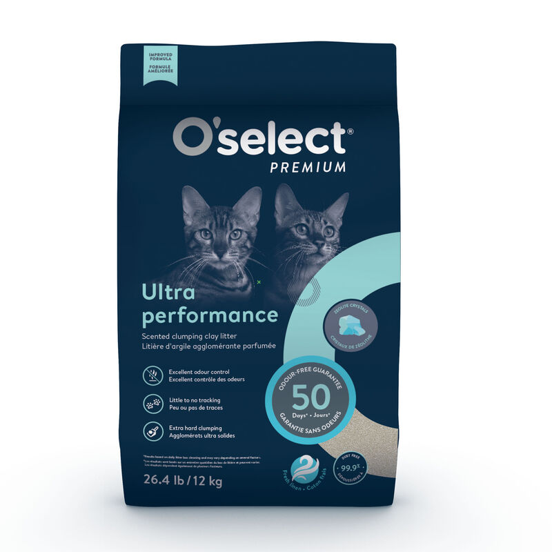 Ultra Performance Clumping Clay Litter - Fresh Breeze - 12 kg image number null