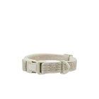 Embroidered Dog Collar - Cream - L image number null