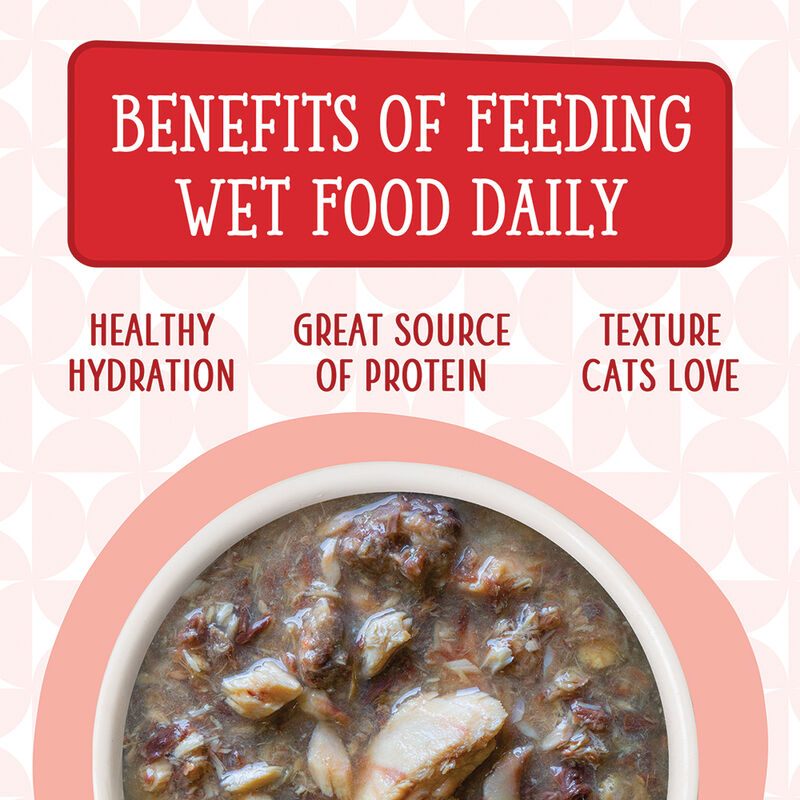 Weruva, Pouch, Feline Adult - Mack, Jack & Sam - 85 g - Shreds - Wet Cat Food image number null