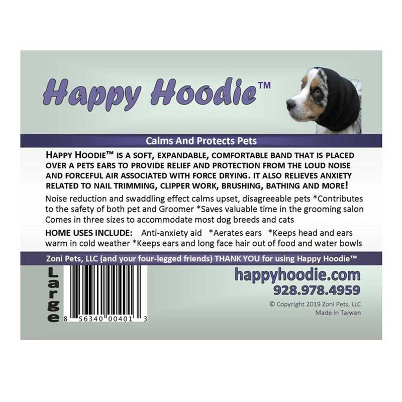 Happy Hoodie, Ear Protector - Black image number null
