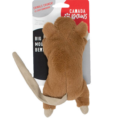 Canada Paws, Big Mouse Bertha w/Catnip - 7" - Catnip Cat Toy