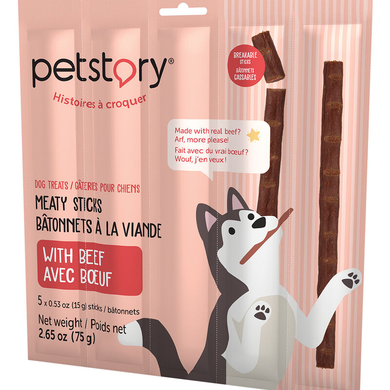 Meaty Sticks with Beef - 75 g image number null