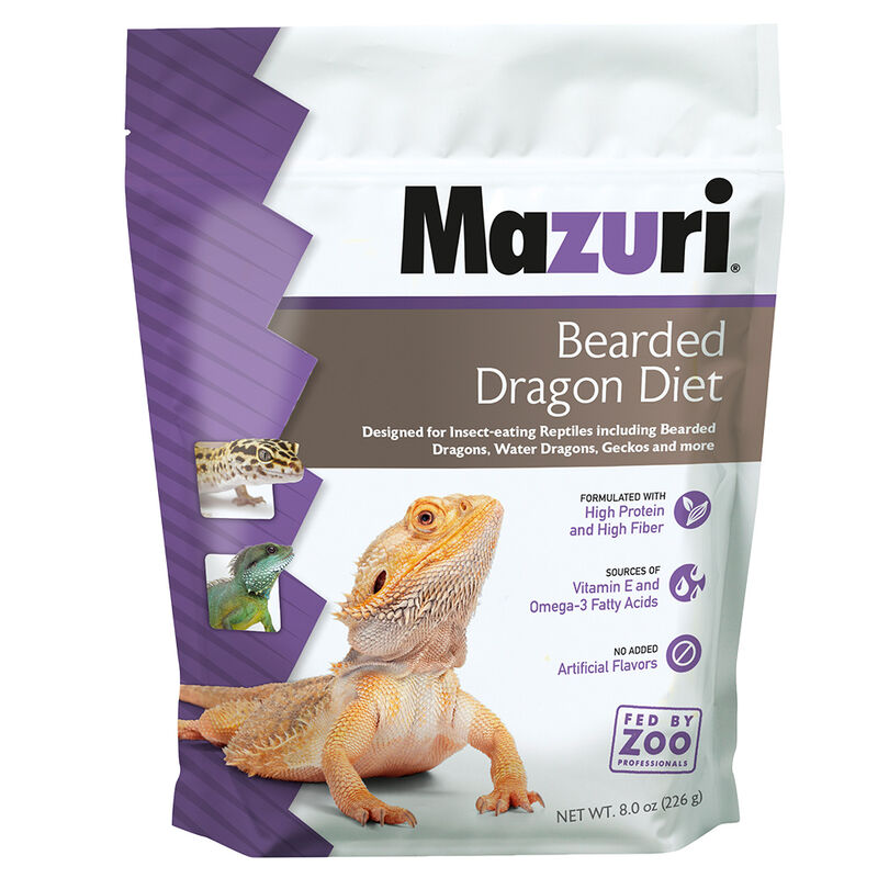 Mazuri, Bearded Dragon Diet - 8 oz image number null