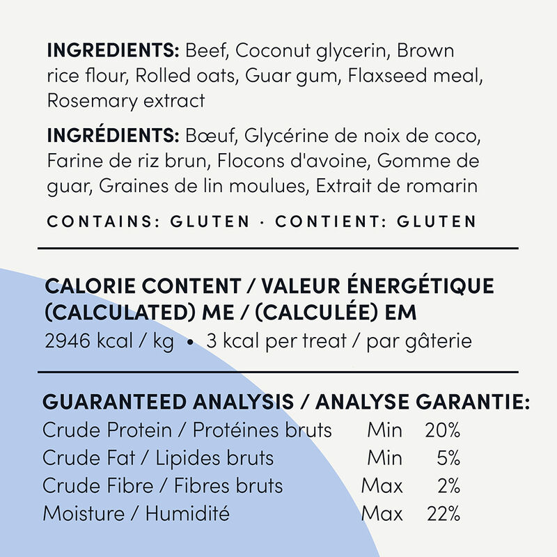 Crumps' Naturals, Mini Trainers Beef (semi-moist) - Dog Treat image number null