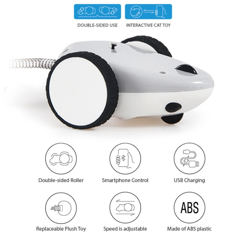 Instachew, PureChase Smart Mouse - White/Black image number null
