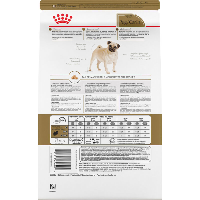 Royal Canin, Dry Dog Food, Pug - Dry Dog Food image number null