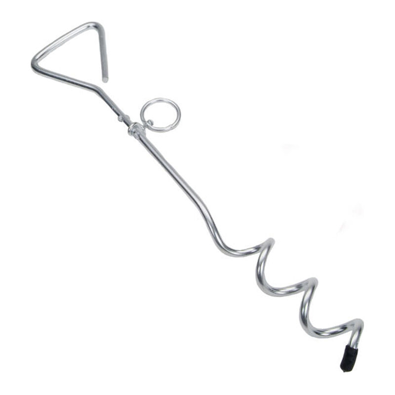 Titan, Tie Out - Spiral Stake for Hard Soil - 17" image number null