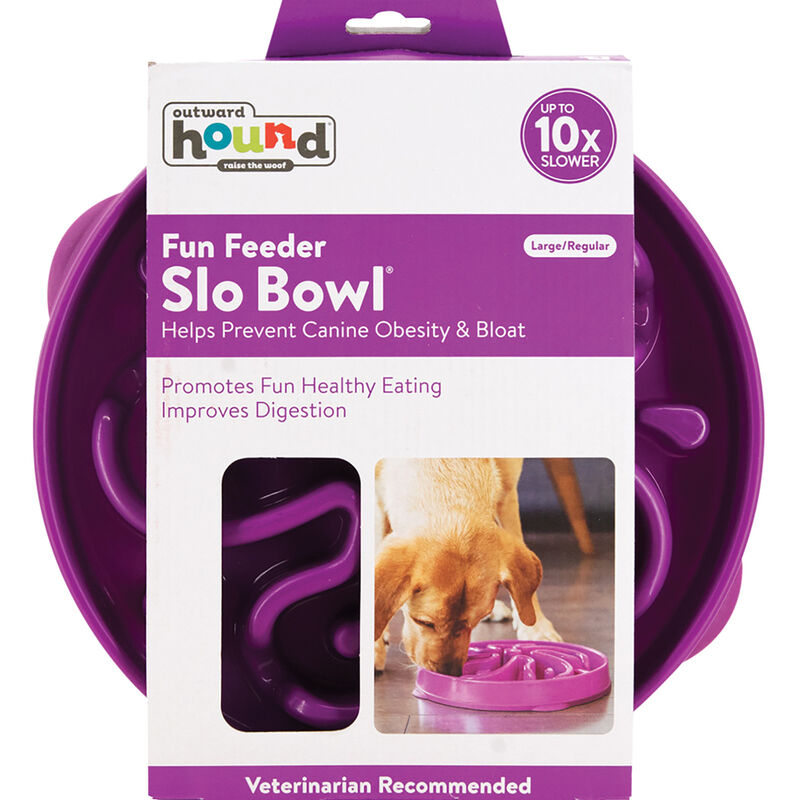 Outward Hound, Fun Feeder Flower - Purple image number null