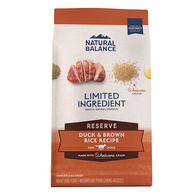 Natural Balance, Reserve Duck & Brown Rice - 9.9 kg - Dry Dog Food