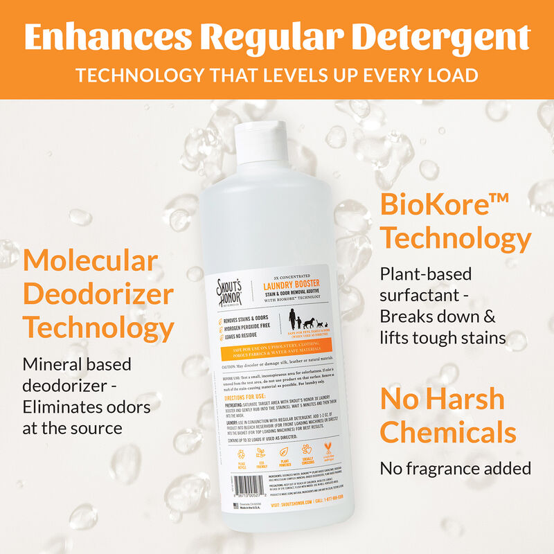 Skouts Honor, Laundry Boost Stain & Odor Additive - 32 oz image number null