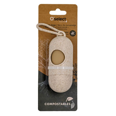 O'select, Poop Bag Dispenser - Vanilla - 15ct