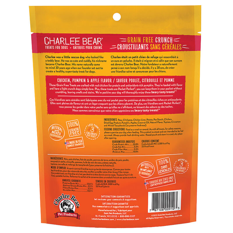 GF Crunch Treat - Chicken, Pumpkin, & Apple - 227 g image number null