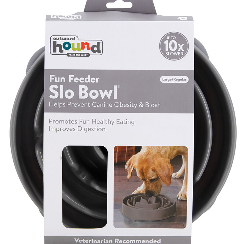 Outward Hound, Fun Feeder Drop - Grey image number null