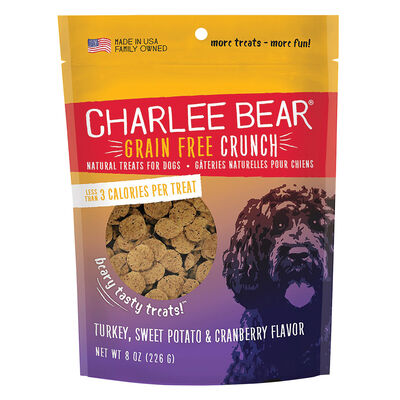 Charlee Bear, Grain Free Treat - Turkey, Sweet Potato & Cranberry - 227 g