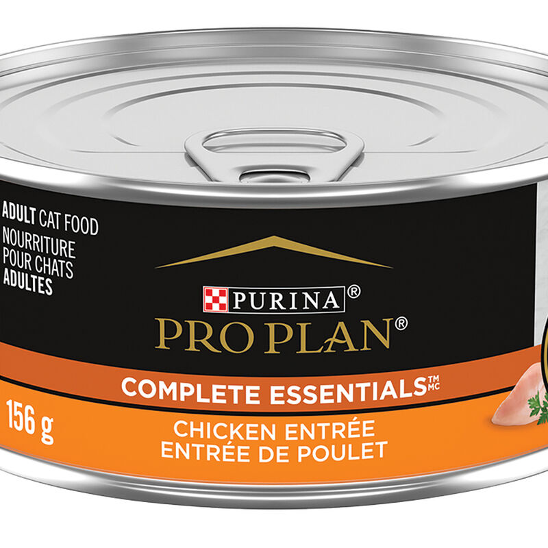Purina Pro Plan Complete Essentials Chicken & Rice EntrÃ©e in Gravy Adult Wet Cat Food 156g image number null