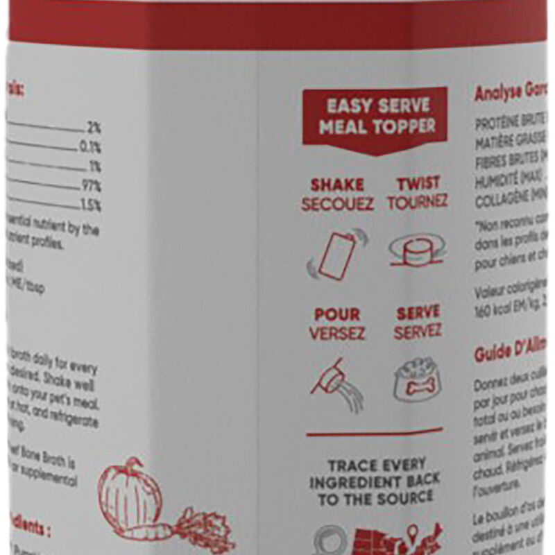 Open Farm, Tetra, Adult - Grass-Fed Beef Bone Broth - 1000 ml - Wet Dog Food image number null