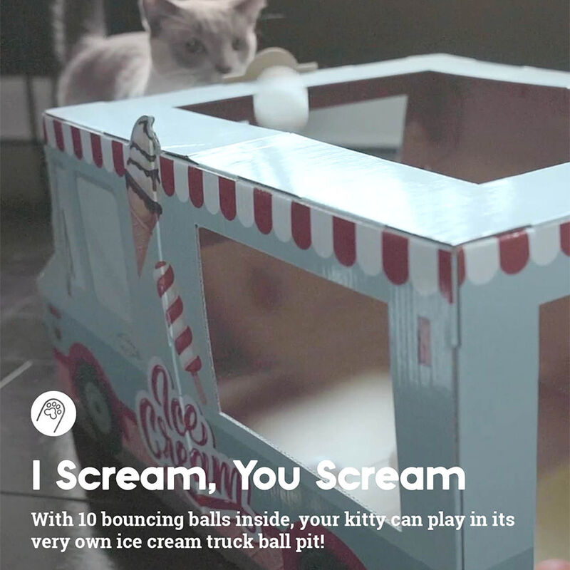Petstages, Cat Condo-Ice Cream Truck image number null