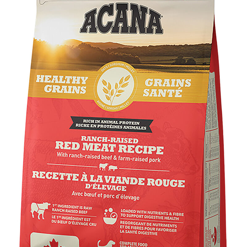 Acana, Adult - Healthy Grains - Red Meat - Dry Dog Food image number null