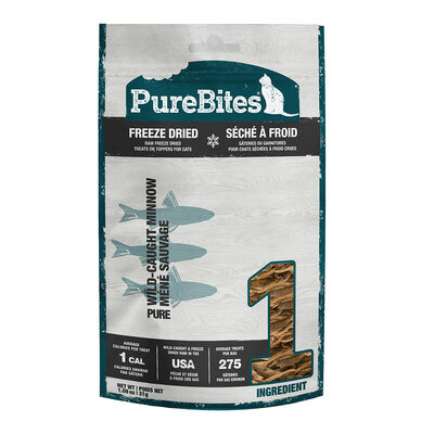 PureBites, Feline - Value Size - Minnow - 31g - Freeze Dried Cat Treat